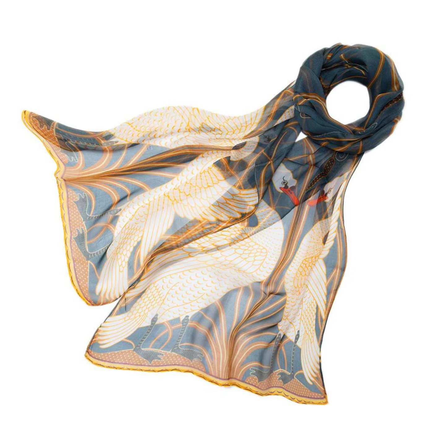 Scarf: Swan