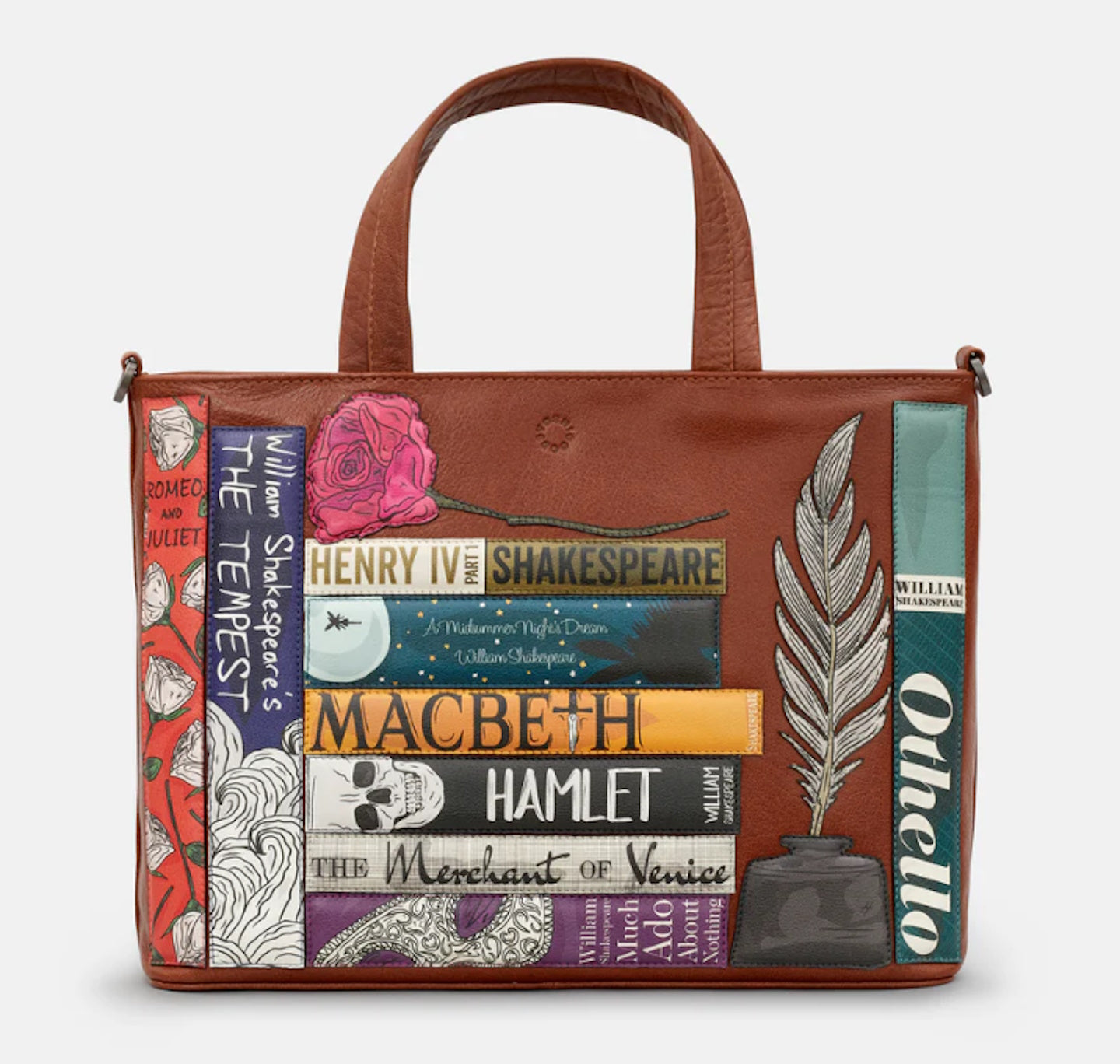 Leather Grab Bag: Shakespeare Bookworm