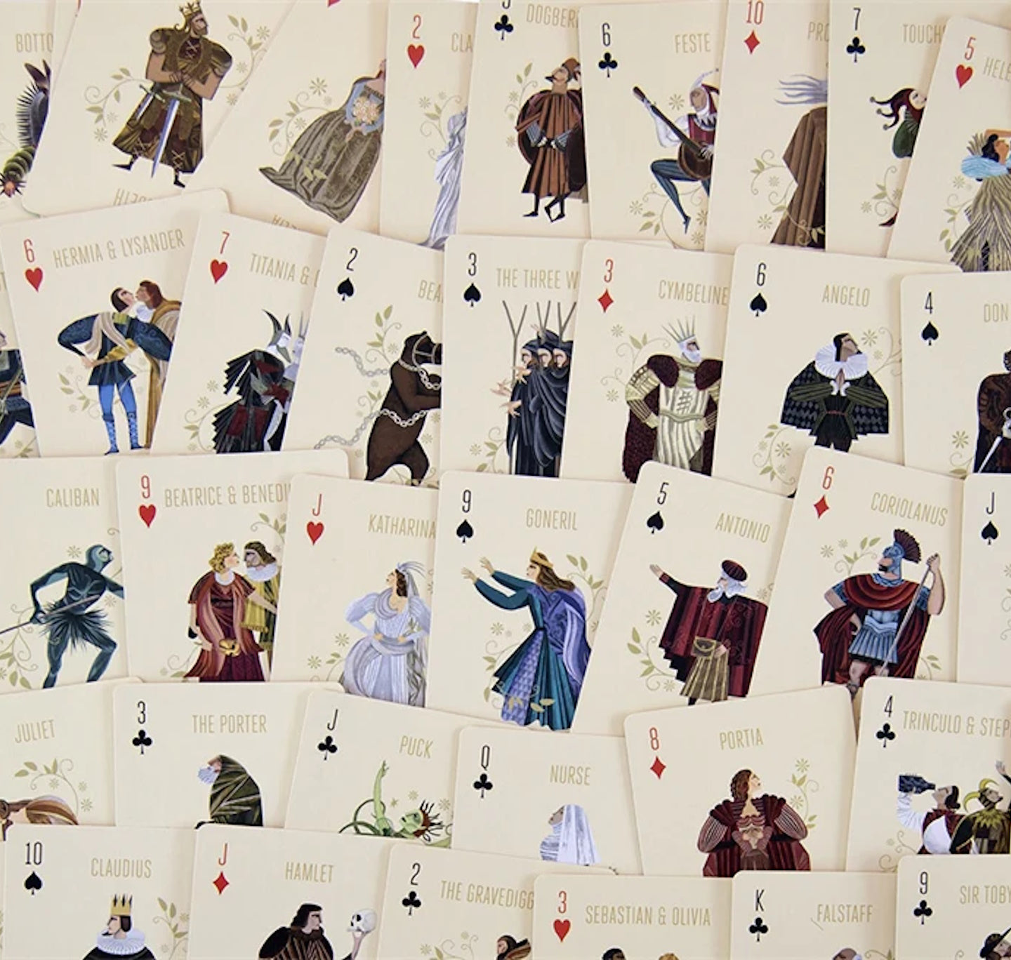 Shakespeare Playing Cards