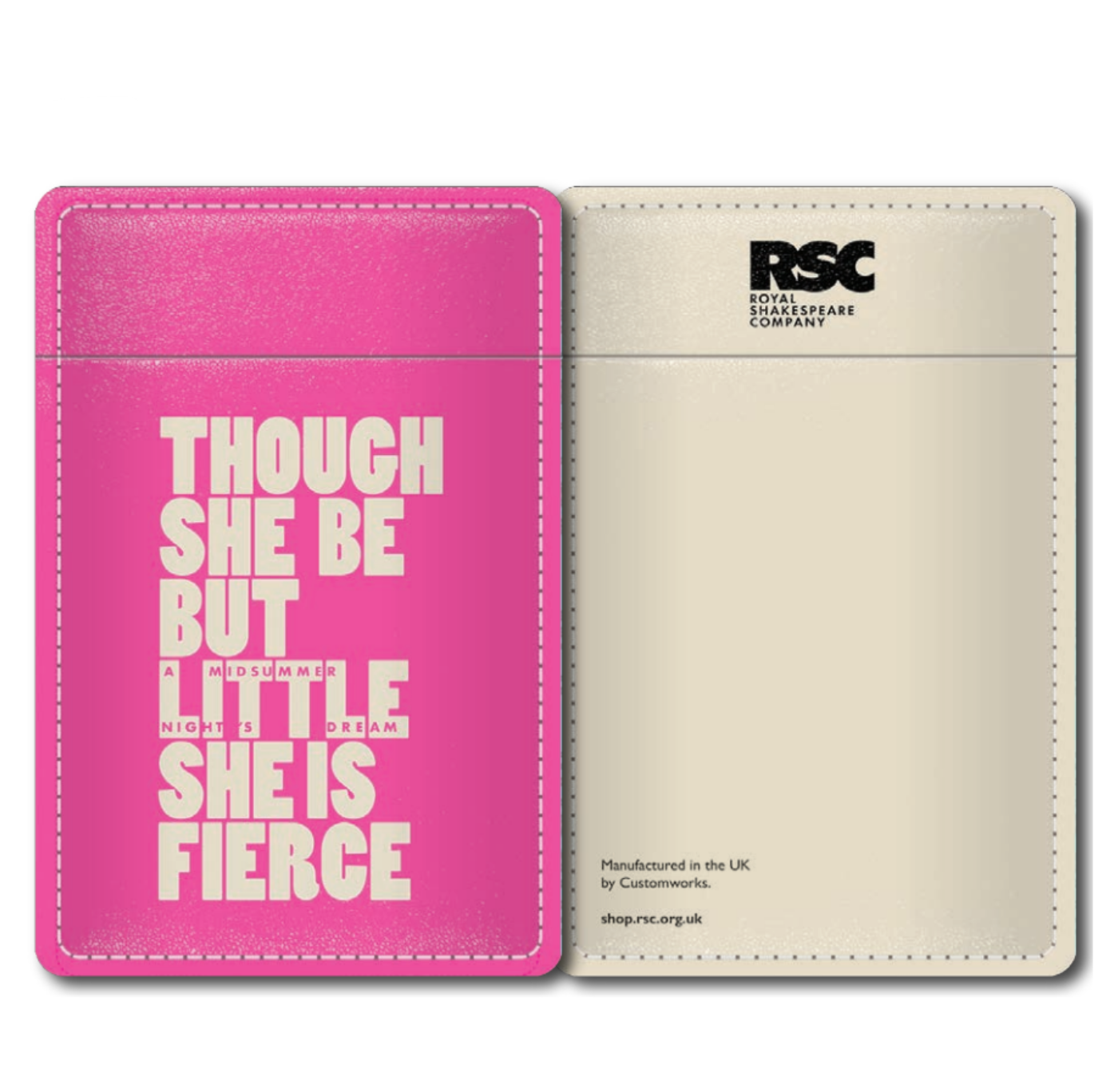 Slide Mirror: Though She Be But Little She Is Fierce