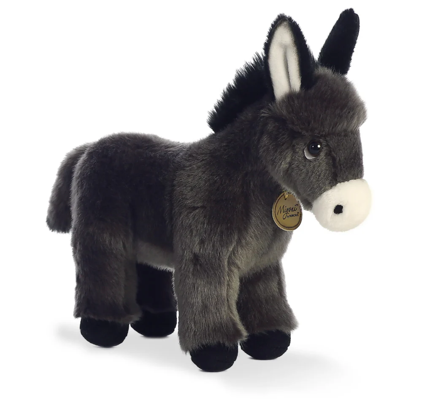 Standing Donkey Foal Plush