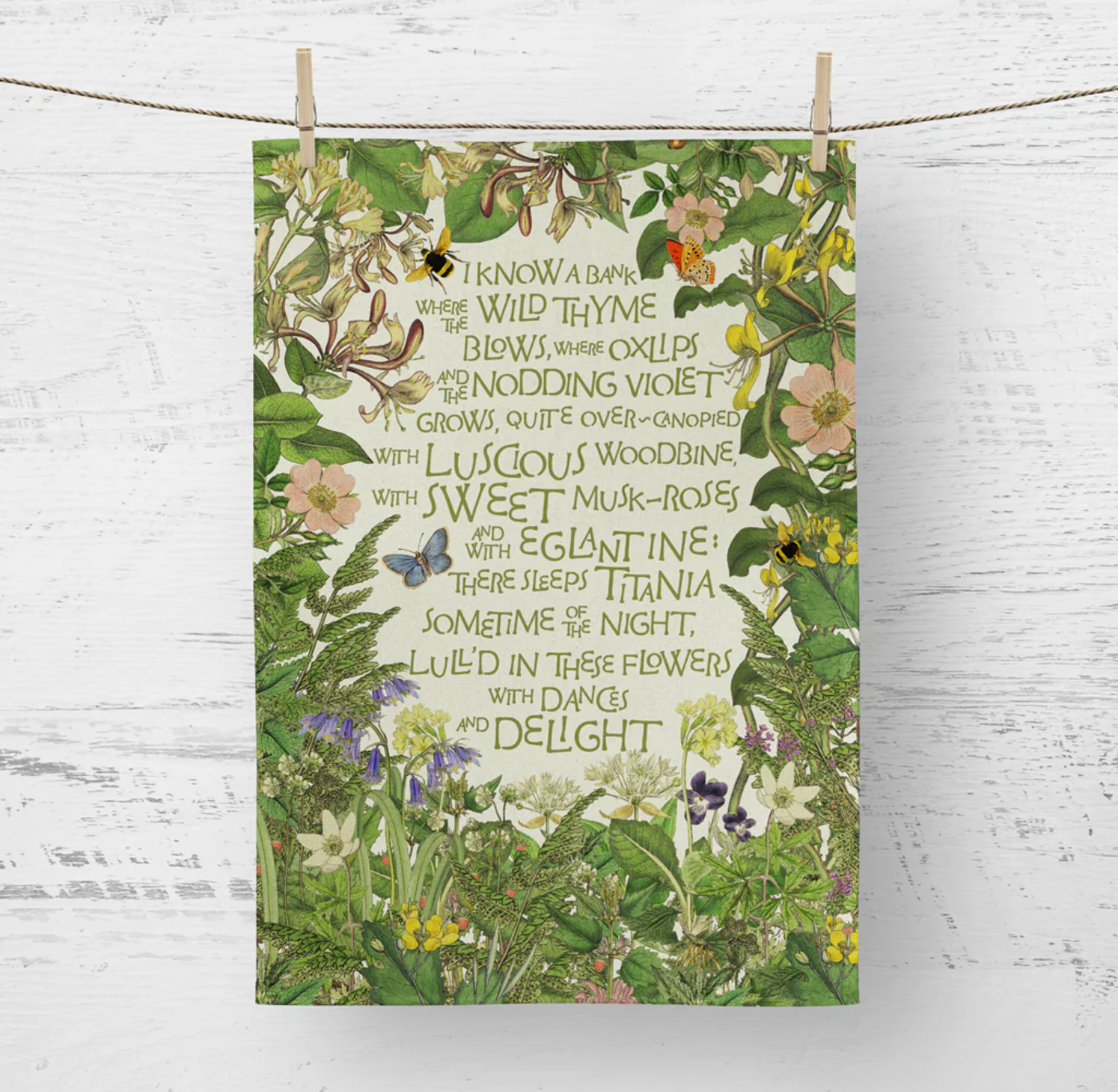 Tea Towel: I Know A Bank