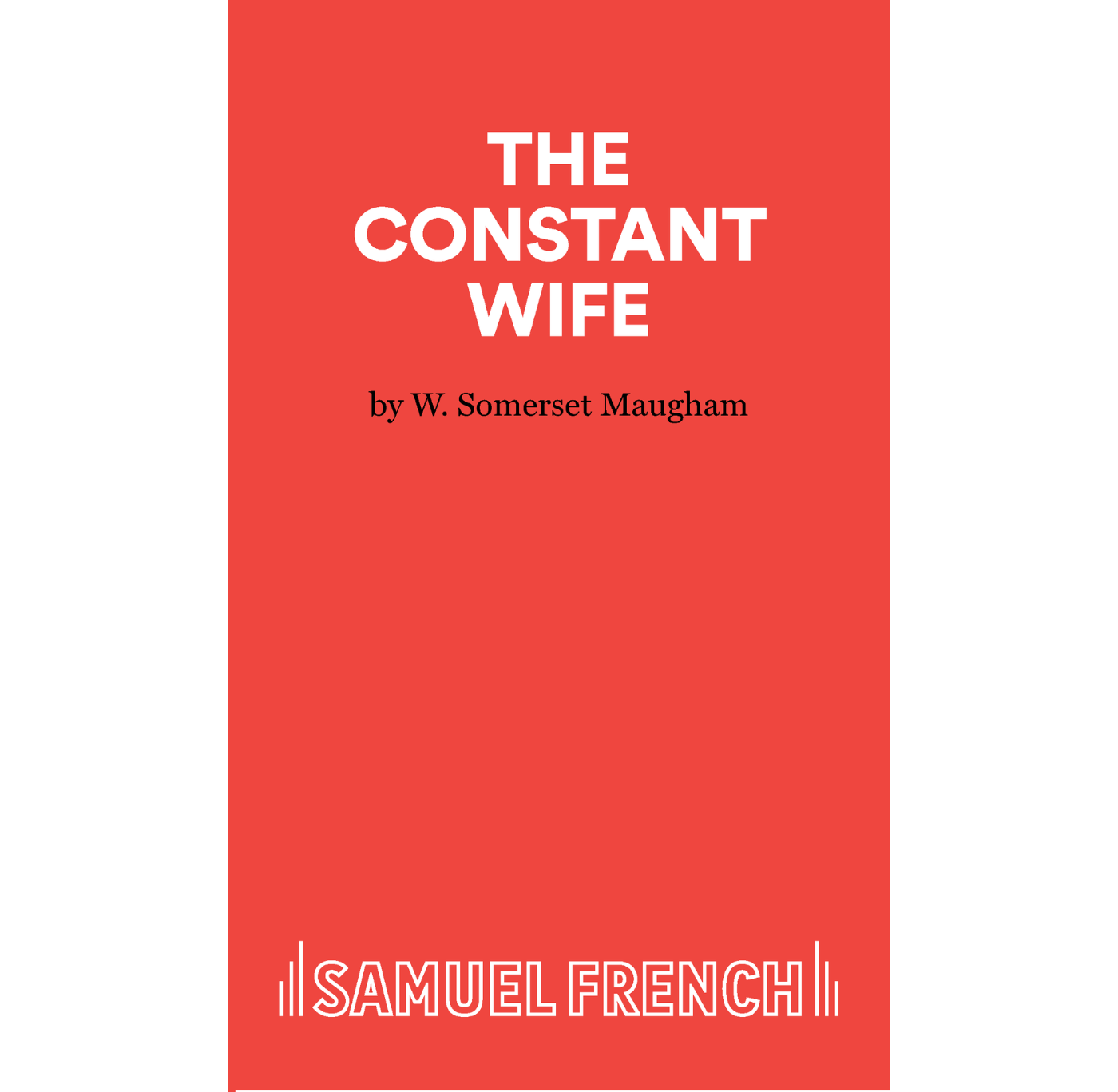 The Constant Wife Original Playtext PB