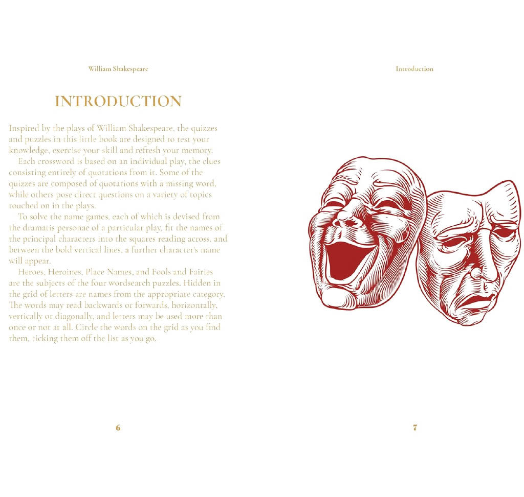 The Pocket William Shakespeare: Quizzes & Puzzles HB