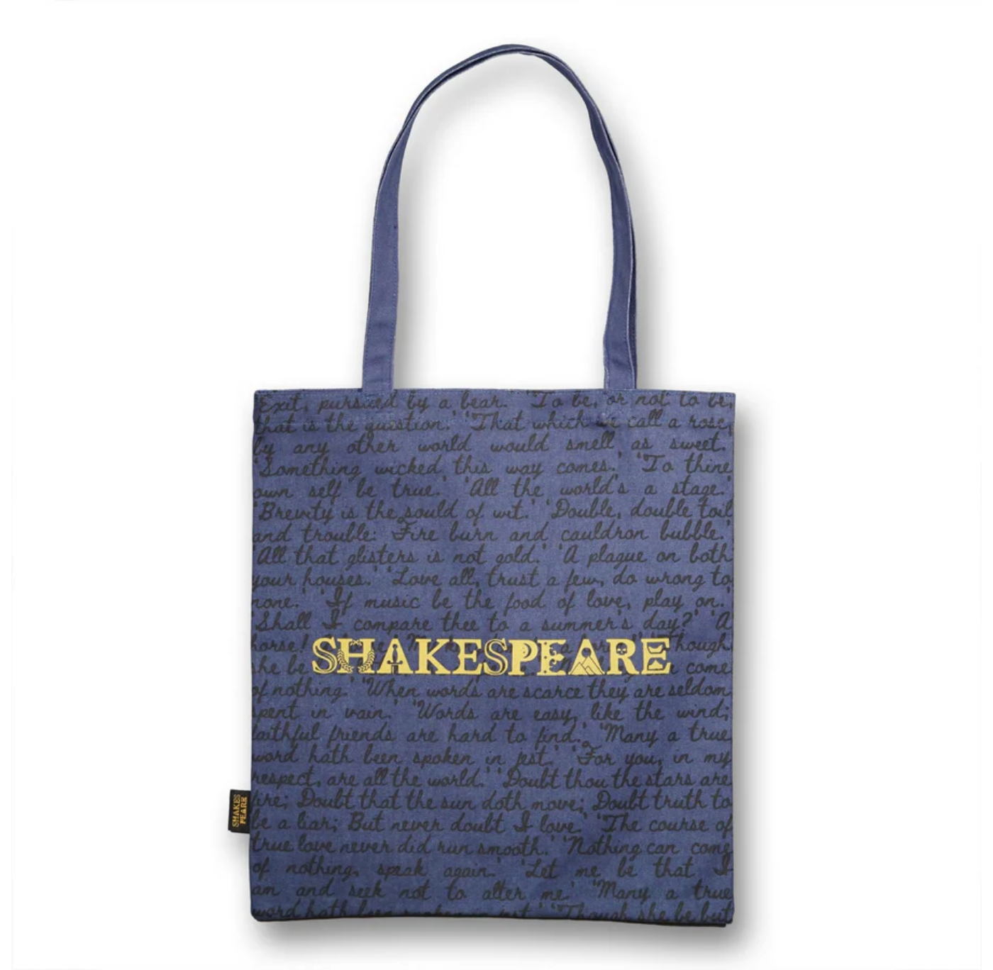 Tote Bag: All The World's A Stage (Blue)