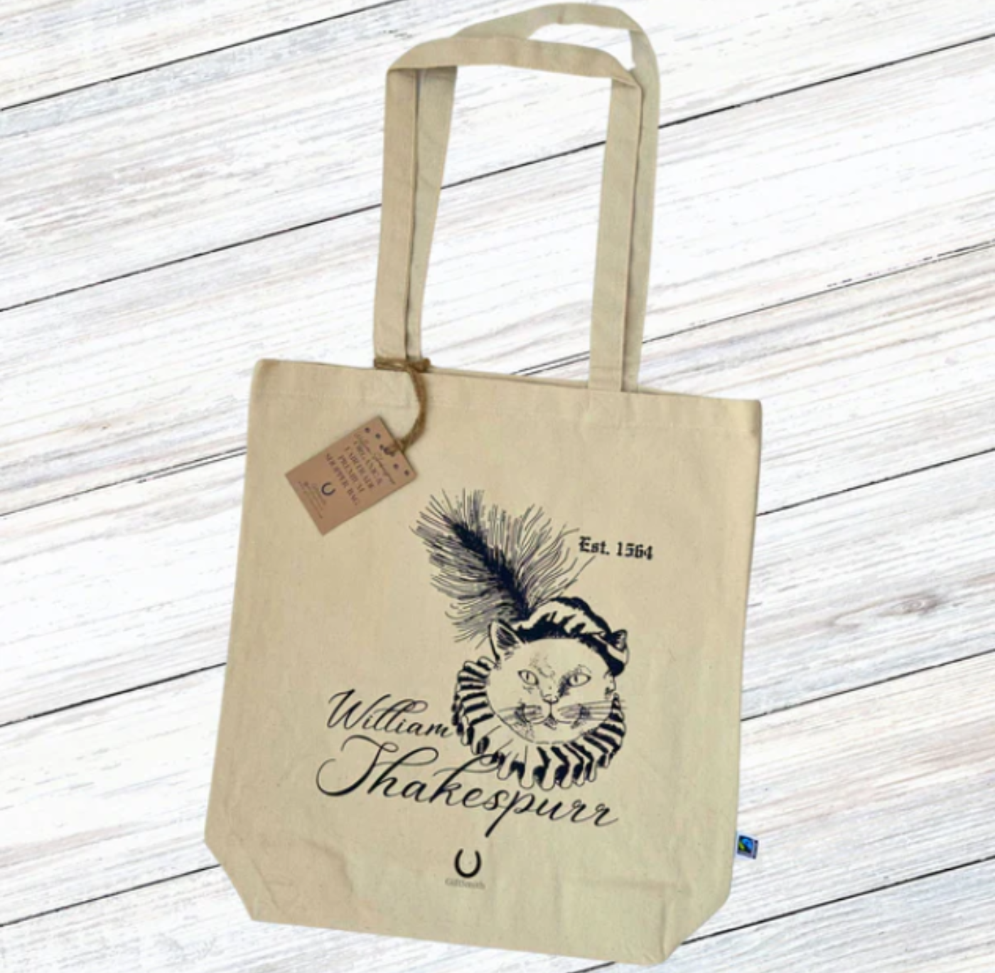 Tote Bag: William Shakespurr