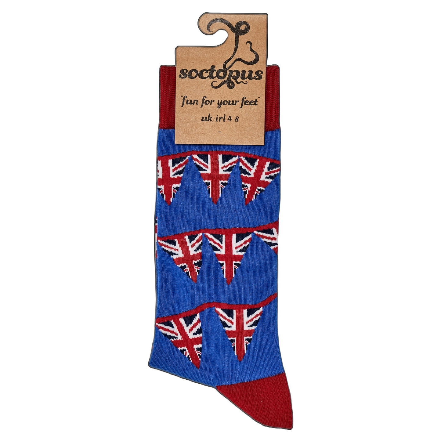 Socks: Union Jack Bunting