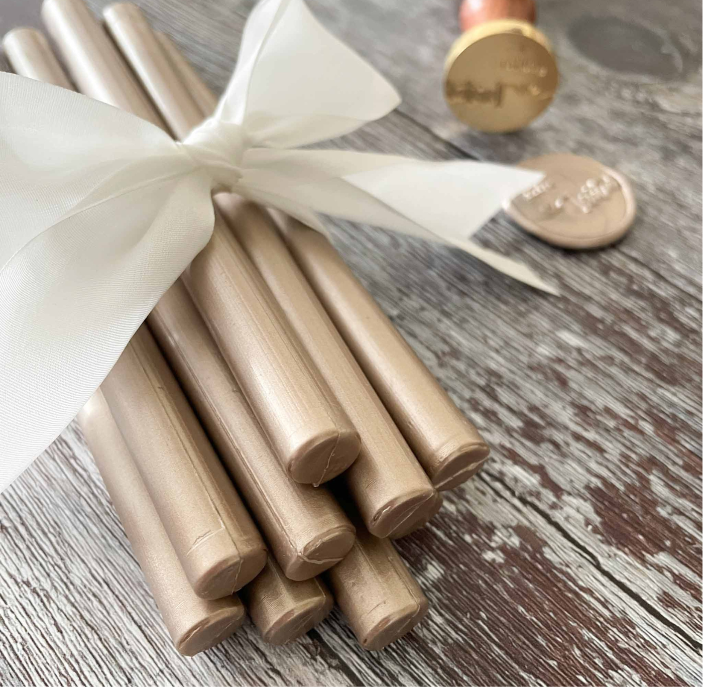 Wax Sticks: Champagne Gold