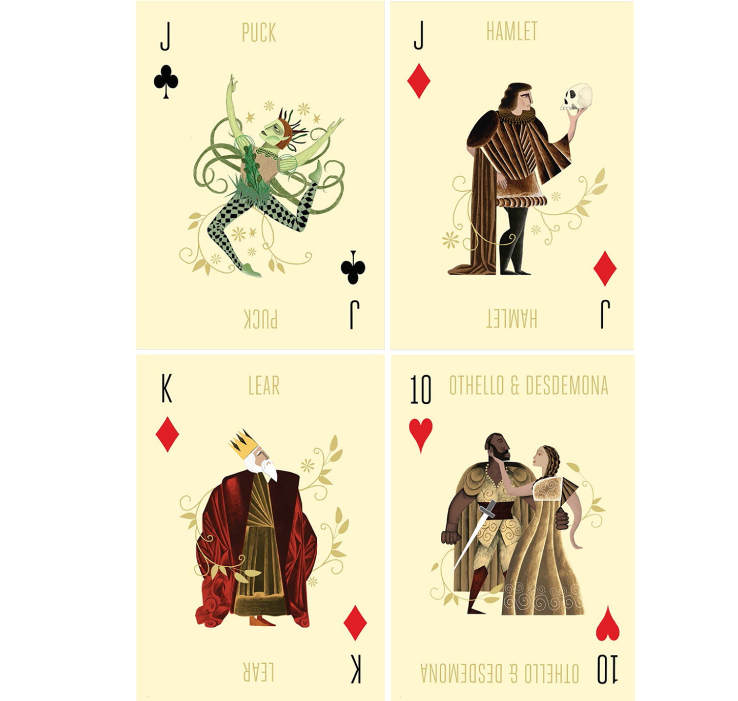 Shakespeare Playing Cards