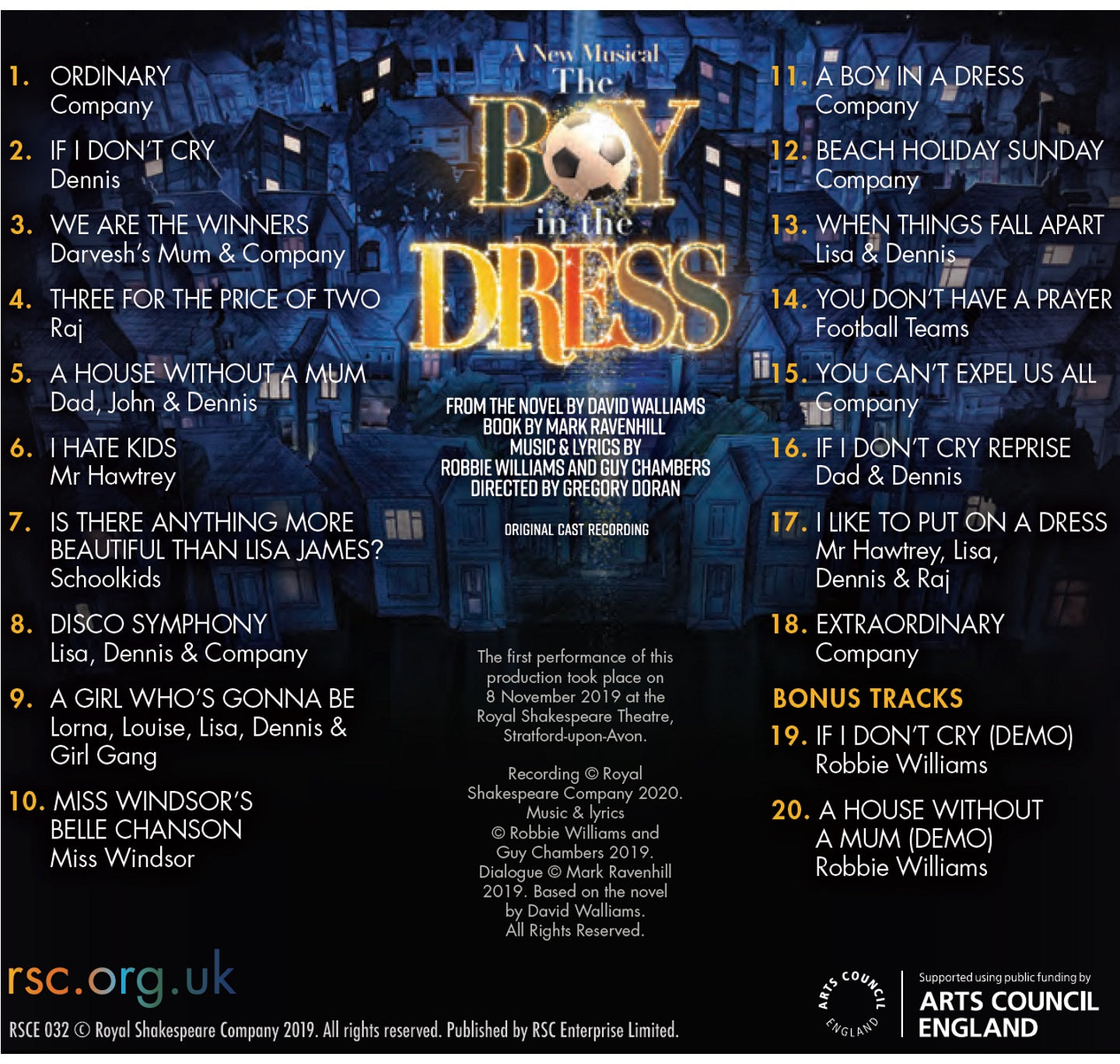 The Boy in the Dress: Original Cast Recording (2019)