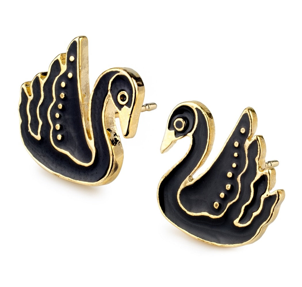 Earrings: Swan