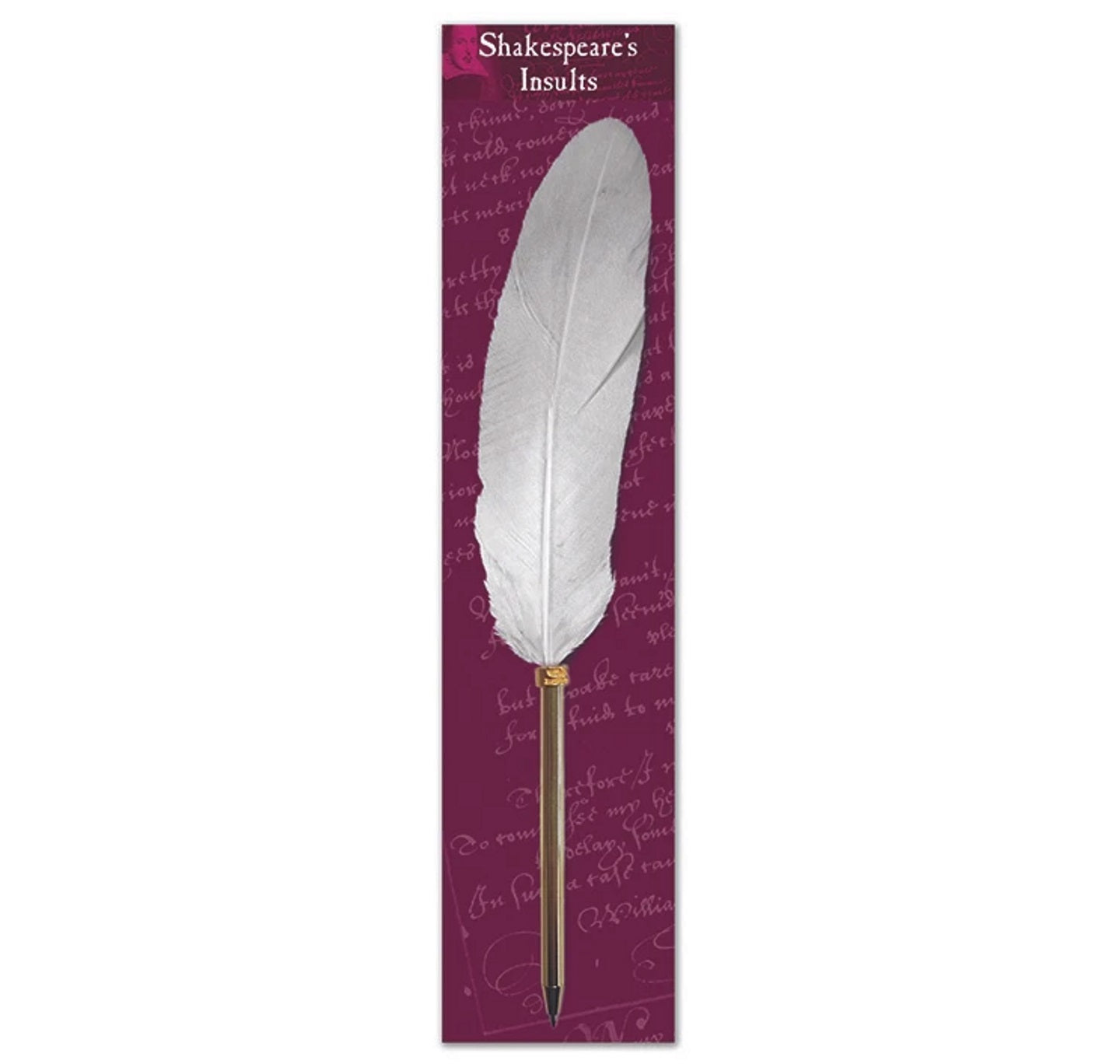 Feather Pen - Shakespeare's Insults – The RSC shop