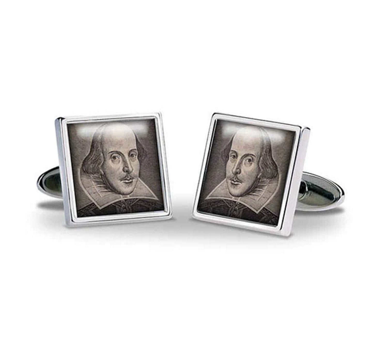 Cufflinks: Shakespeare Portrait