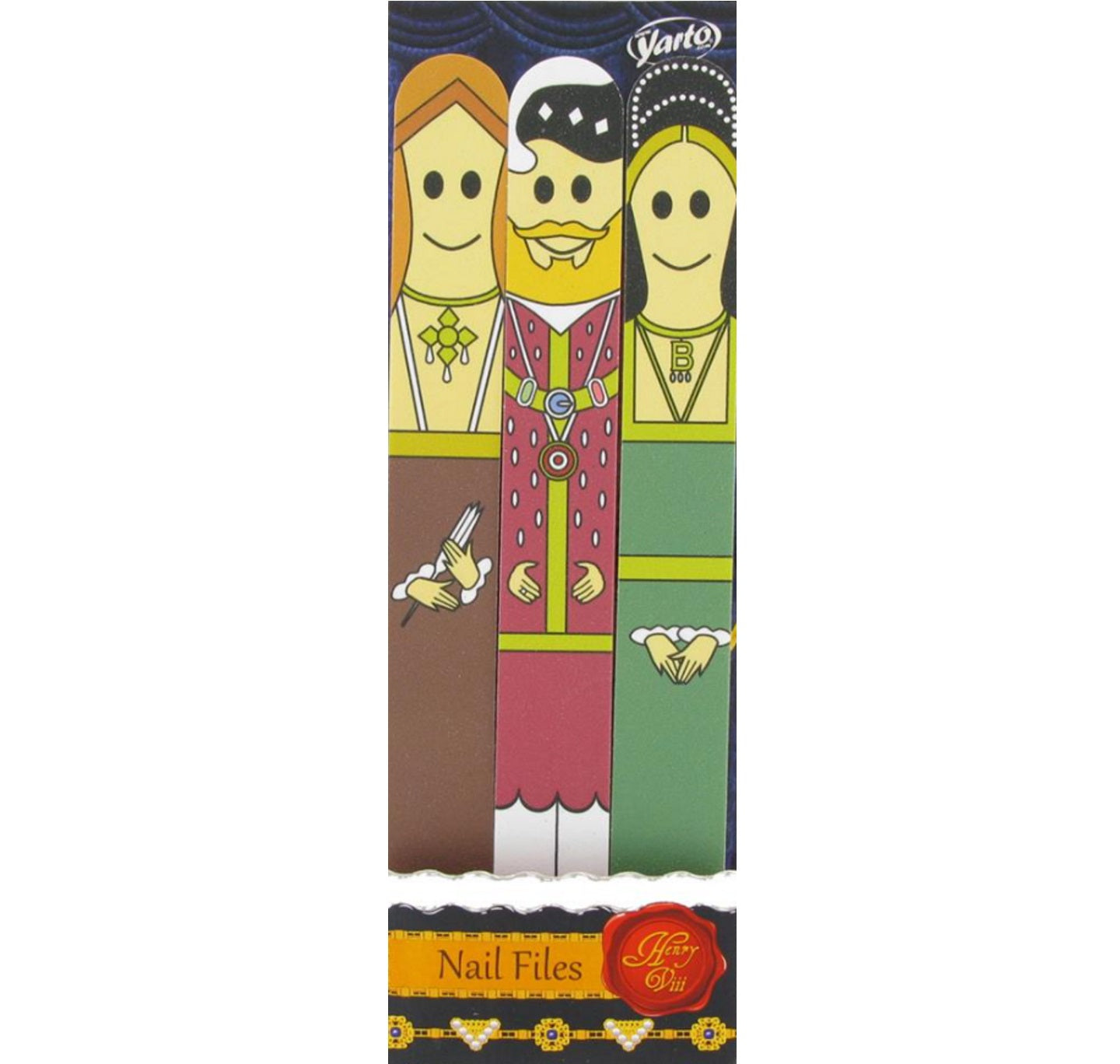 Henry VIII Set of 3 Nail Files