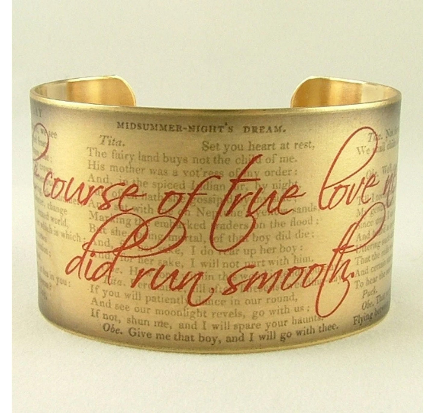 Wide Cuff: A Midsummer Night's Dream - The Course of True Love