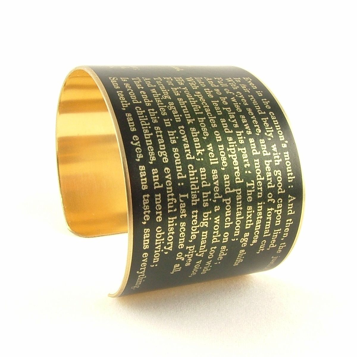 Wide Cuff: As You Like It - All the World's A Stage, Seven Ages of Man