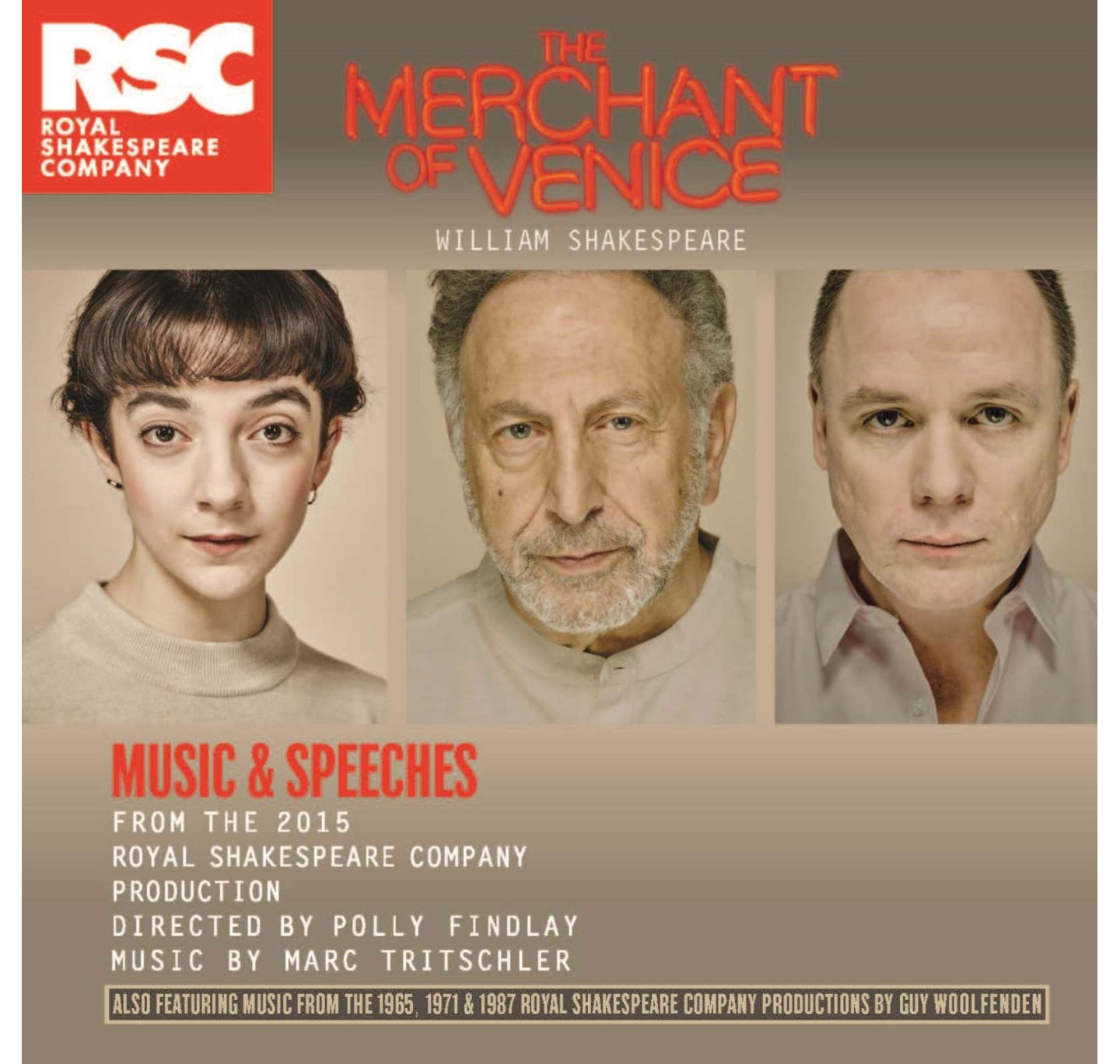 Merchant of Venice: Music & Speeches CD (2015) – The RSC shop