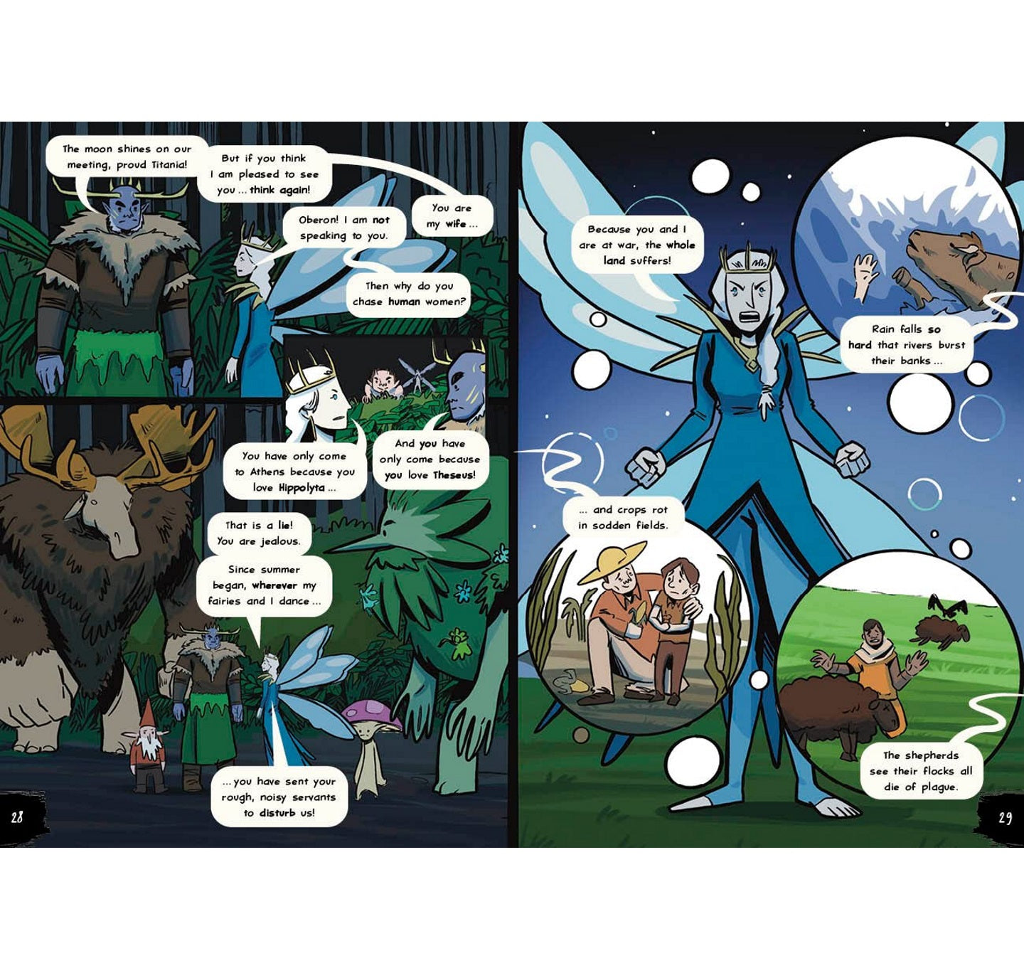 Shakespeare's A Midsummer Night's Dream: A Graphic Novel