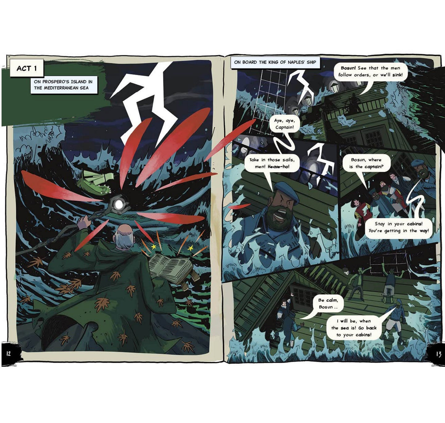 Shakespeare's The Tempest: A Graphic Novel