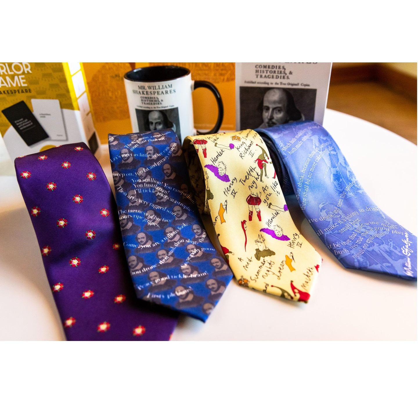 Silk Tie: Tudor Rose