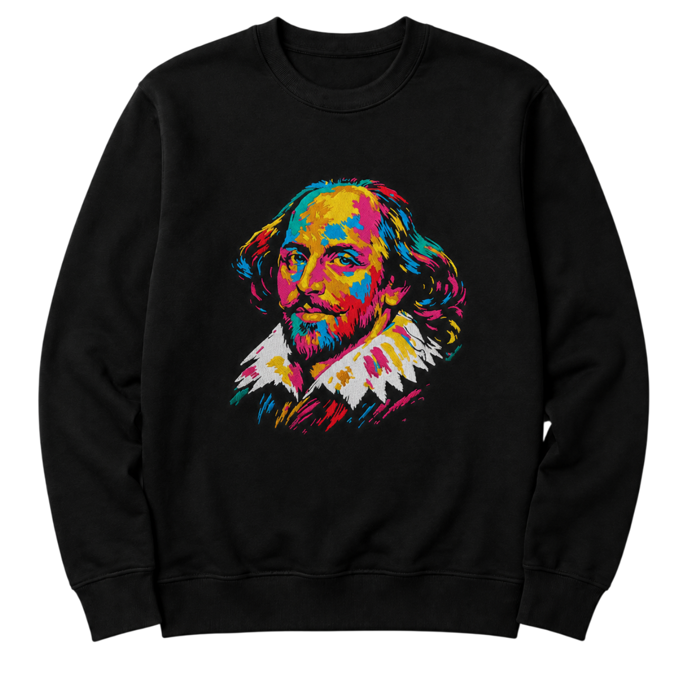 Adult Sweatshirt: Shakespeare In Colour
