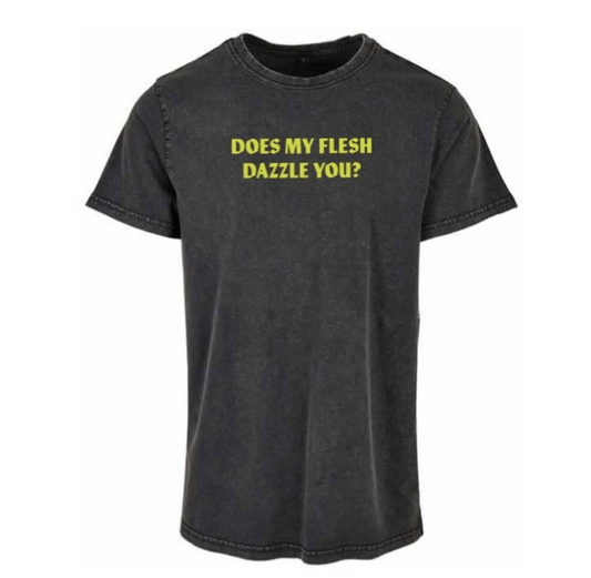 Adult T Shirt: Born With Teeth