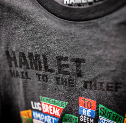 Adult T Shirt: Hamlet Hail To The Thief