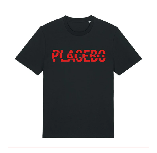 Adult T Shirt: Placebo (Black)