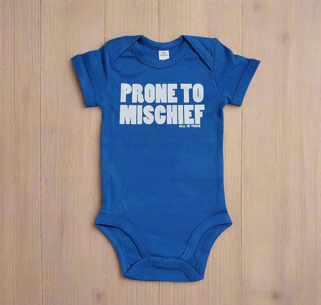 Baby Bodysuit: Prone To Mischief