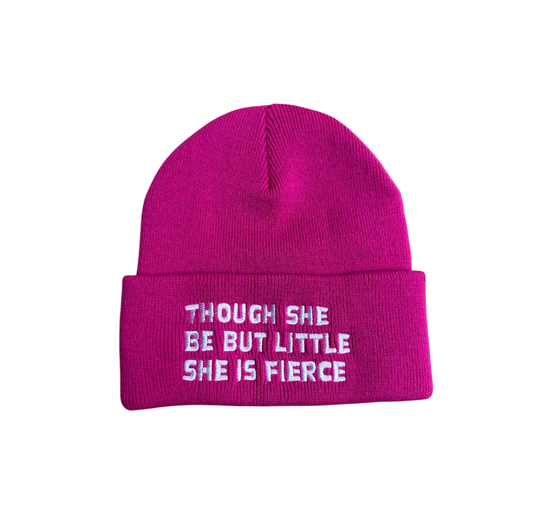 Beanie: Though She Be but Little She Is Fierce
