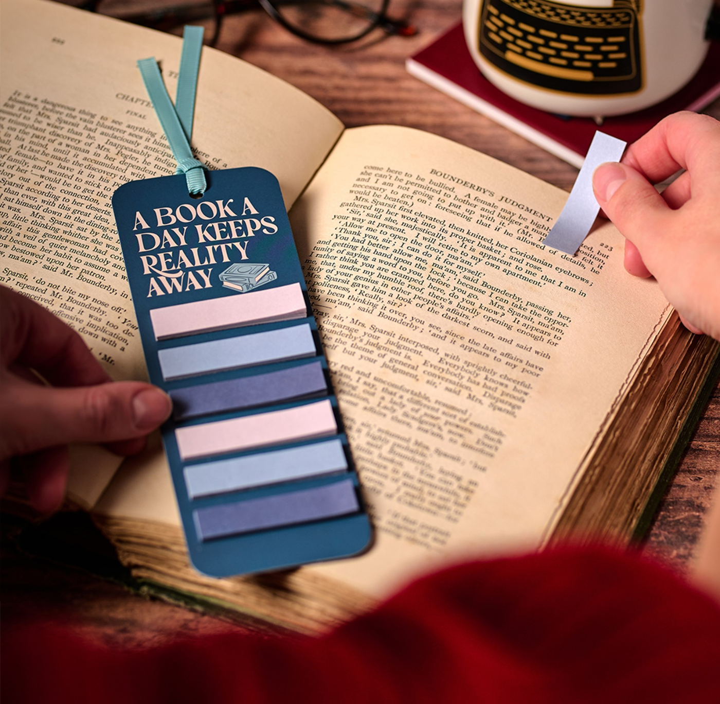 Bookmark: A Book A Day Keeps Reality Away