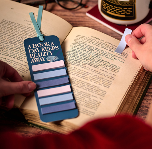 Bookmark: A Book A Day Keeps Reality Away