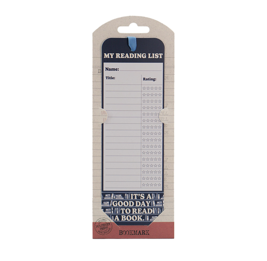 Bookmark: Reading List - It's A Good Day To Read A Book