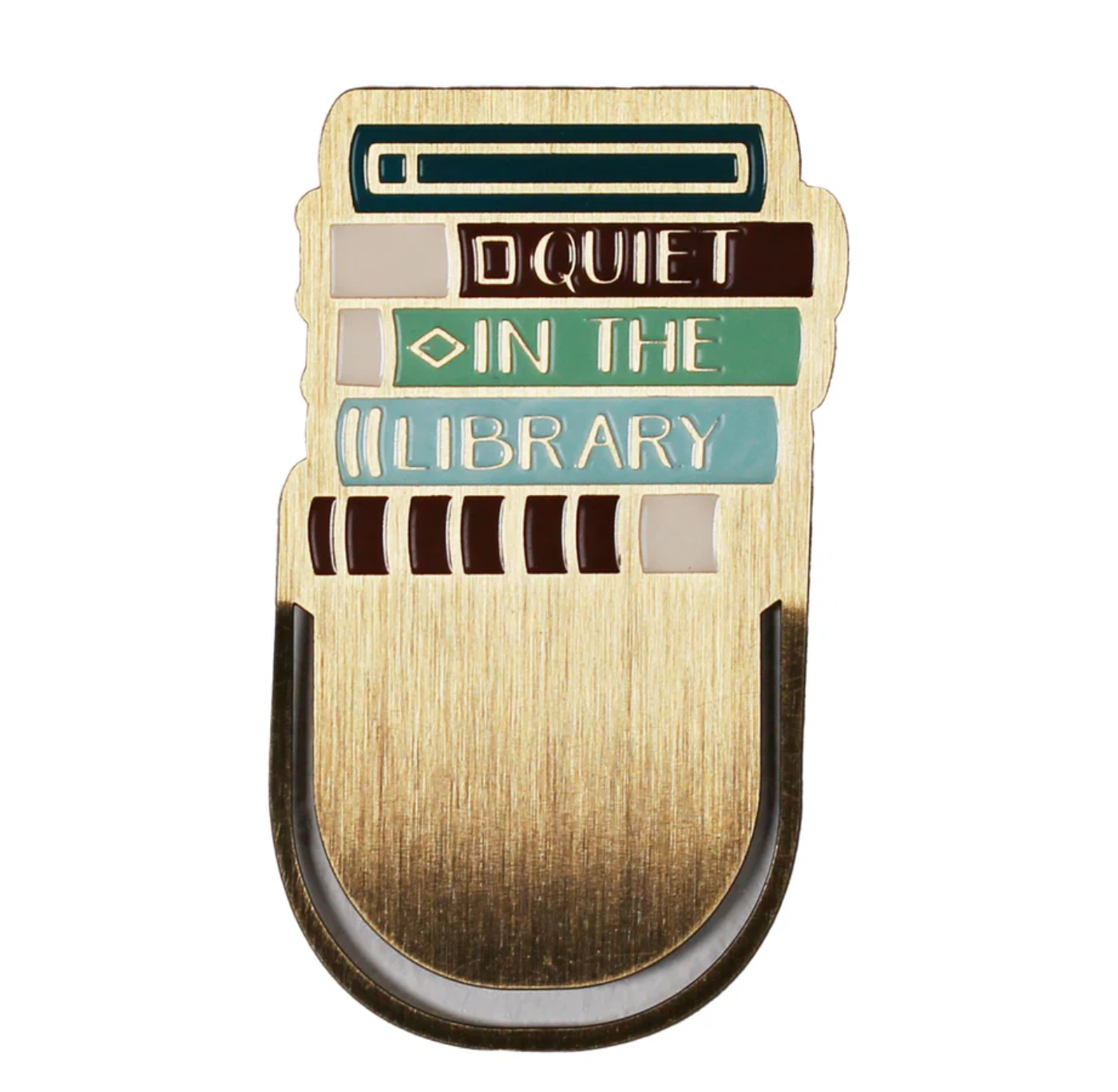 Bookmark Metal: Quiet In The Library