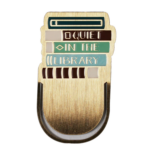 Bookmark Metal: Quiet In The Library