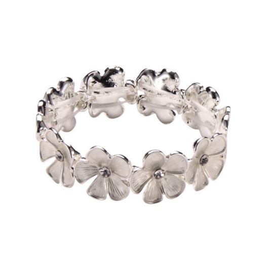 Bracelet: Silver Cherry Blossom