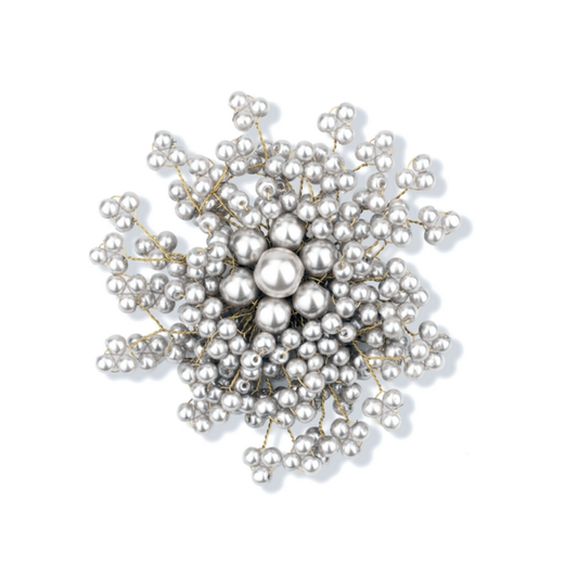 Brooch: Silver Burst