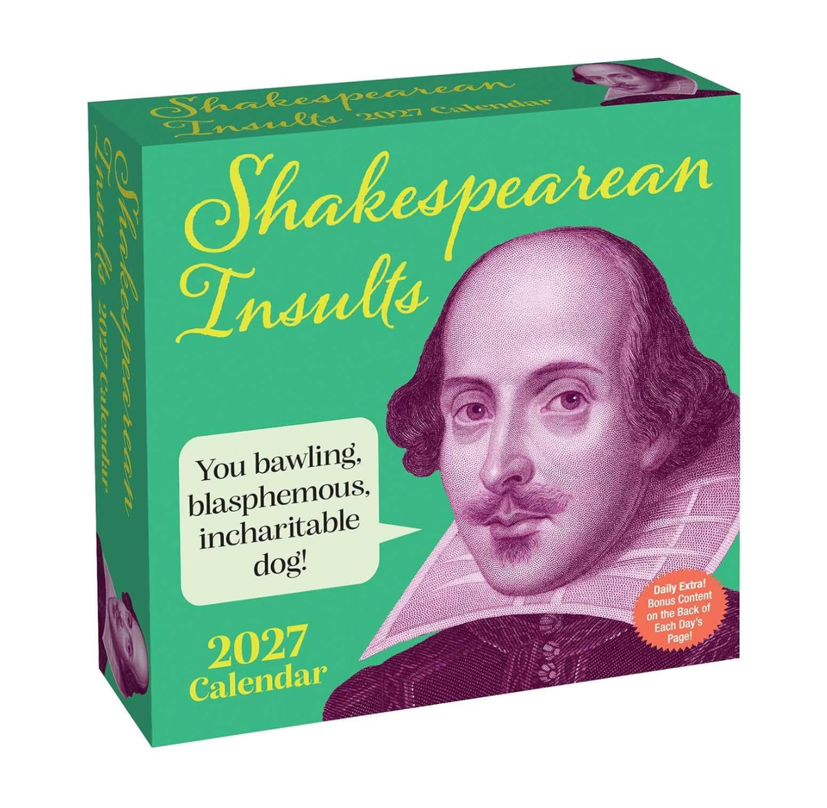 Calendar: Shakespearean Insults (2027)