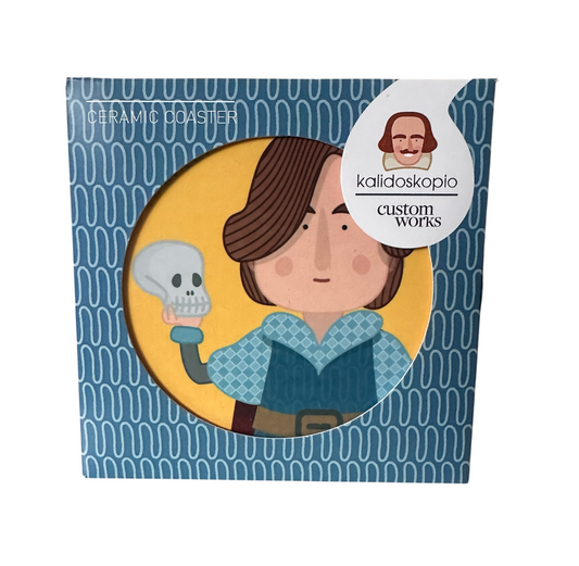 Ceramic Coaster: Kalidoskopio Hamlet