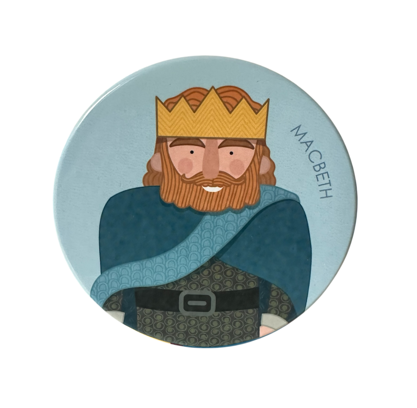Ceramic Coaster: Kalidoskopio Macbeth