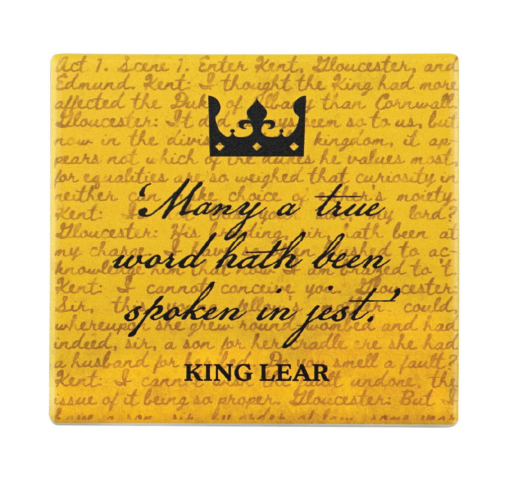 Ceramic Coaster: King Lear