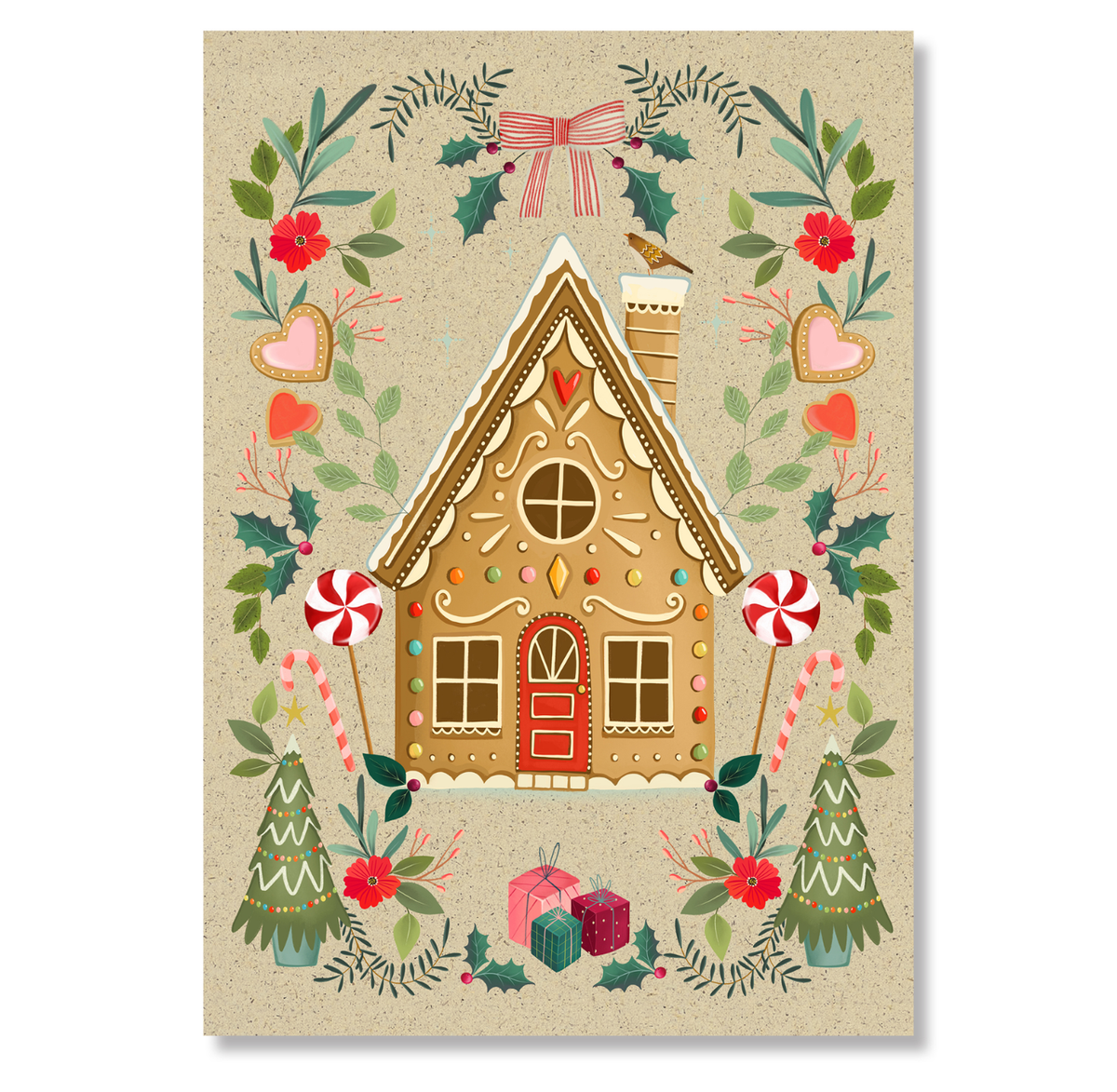 Christmas Card: Wonderful Christmas Time Advent Calendar