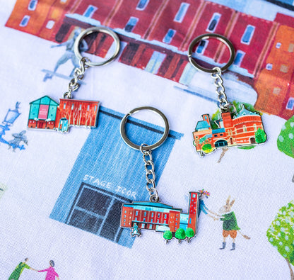 Keyring: Royal Shakespeare Theatre by Claire Henley