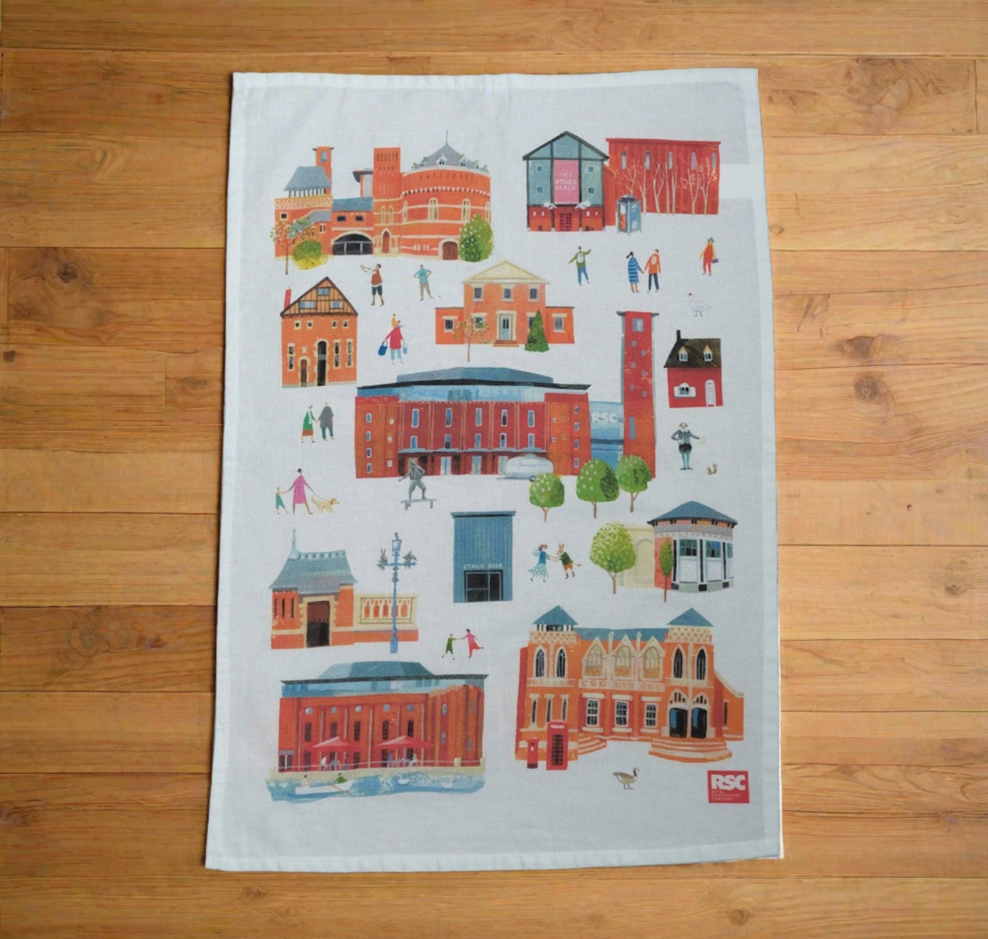 Tea Towel: RSC by Claire Henley