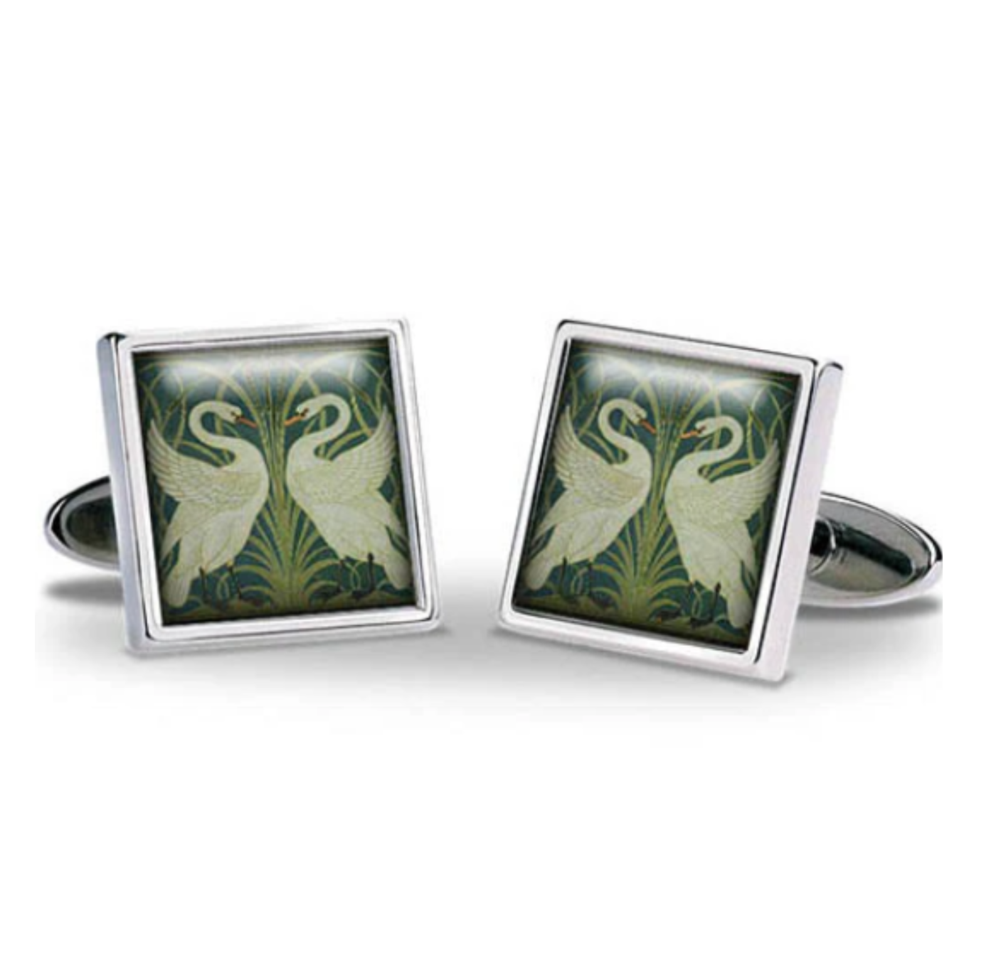 Cufflinks: Swan
