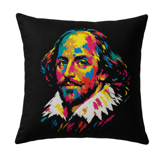 Cushion Cover: Shakespeare In Colour