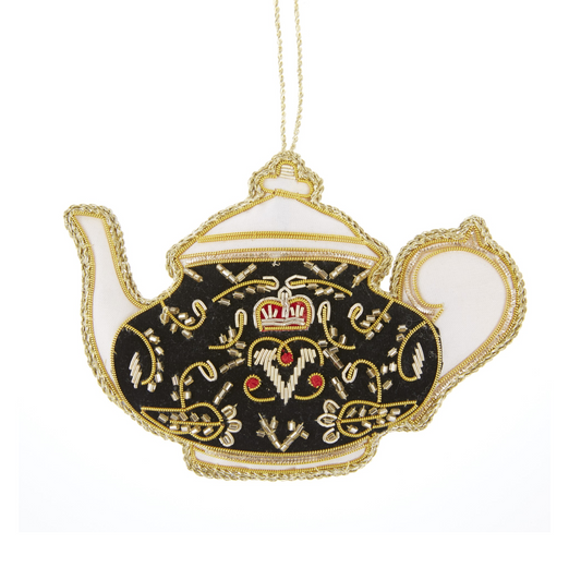 Decoration: Black Teapot