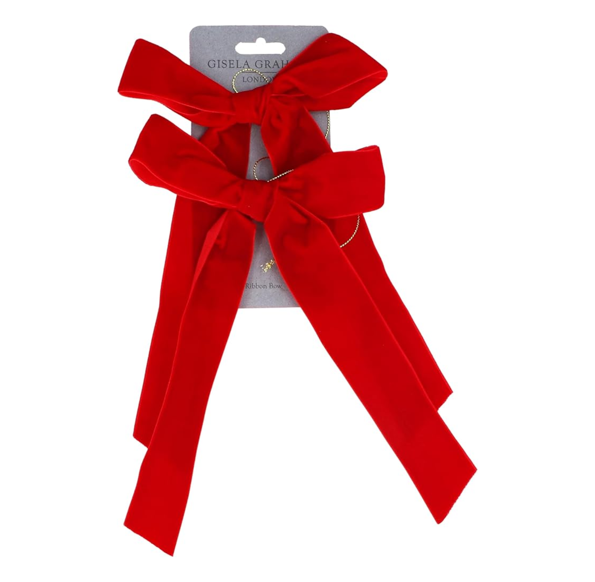Decoration: Red Velvet Bow