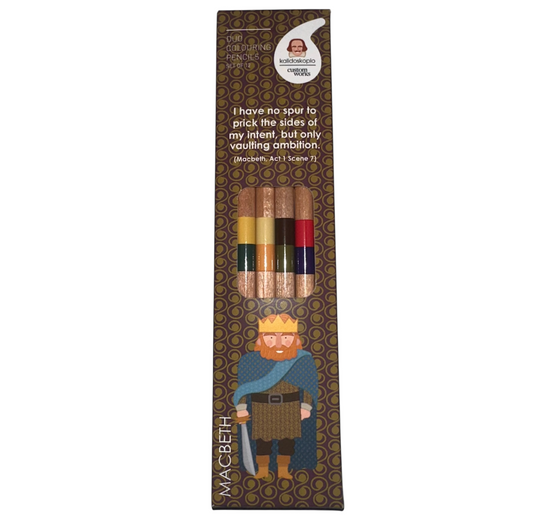 Pencils Duo Colouring: Kalidoskopio Macbeth
