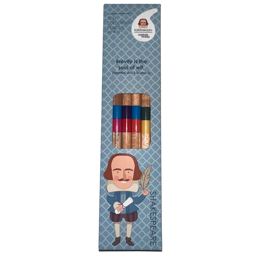 Pencils Duo Colouring: Kalidoskopio Shakespeare